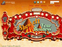 Tablet Screenshot of elephantroommedia.com